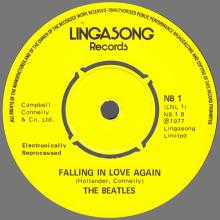 1977 06 24 - TWIST AND SHOUT ⁄ FALLING IN LOVE AGAIN - LINGASONG RECORDS - NB 1 - pic 2
