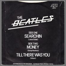 1982 10 29 - SEARCHIN ⁄⁄ MONEY⁄TILL THERE WAS YOU - AFE - AUDIOFIDELITY ENTERPRISES - AFS 1 - pic 1