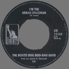 THE BONZO DOG DOO DAH BAND - I'M THE URBAN SPACEMAN - HOLLAND - LIBERTY - LBF 15144 - pic 1