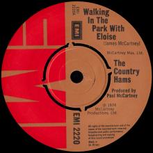 THE COUNTRY HAMS - WALKING IN THE PARK WITH ELOISE ⁄ BRIDGE ON THE RIVER SUITE - UK - EMI 2220 - FIRST RELEASE  - pic 3