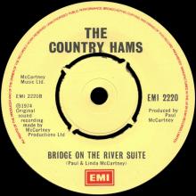 THE COUNTRY HAMS - WALKING IN THE PARK WITH ELOISE ⁄ BRIDGE ON THE RIVER SUITE - UK - EMI 2220 - SECOND RELEASE - pic 5