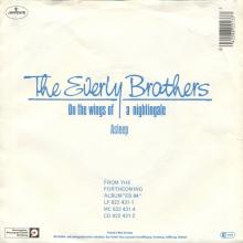 THE EVERLY BROTHERS - ON THE WINGS OF A NITGHTINGALE - GERMANY - 880 213-7 Q  - pic 2