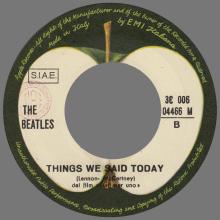 THE GREATEST STORY - A HARD DAY'S NIGHT ⁄ THINGS WE SAID TODAY - 3C 006-04466 - APPLE - A - pic 5
