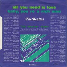 THE GREATEST STORY - ALL YOU NEED IS LOVE ⁄ BABY YOU'RE A RICH MAN - 3C 006-04466 - APPLE - A - pic 6