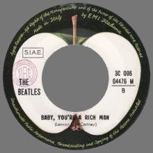 THE GREATEST STORY - ALL YOU NEED IS LOVE ⁄ BABY YOU'RE A RICH MAN - 3C 006-04466 - APPLE - A - pic 5