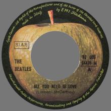 THE GREATEST STORY - ALL YOU NEED IS LOVE ⁄ BABY YOU'RE A RICH MAN - 3C 006-04466 - APPLE - B  - pic 3