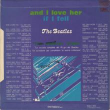 THE GREATEST STORY - AND I LOVE HER ⁄ IF I FELL - 3C 006-04464 - BLUE LABEL - A - pic 5