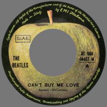 THE GREATEST STORY - CAN'T BUY ME LOVE ⁄ YOU CAN'T DO THAT - 3C 006-04467 - APPLE - A - pic 1