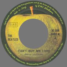 THE GREATEST STORY - CAN'T BUY ME LOVE ⁄ YOU CAN'T DO THAT - 3C 006-04467 - APPLE - B - pic 3