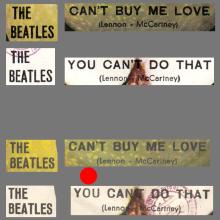 THE GREATEST STORY - CAN'T BUY ME LOVE ⁄ YOU CAN'T DO THAT - 3C 006-04467 - APPLE - B - pic 4