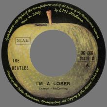 THE GREATEST STORY - EIGHT DAYS A WEEK ⁄ I'M A LOSER - 3C 006-04459 - APPLE - A - pic 4
