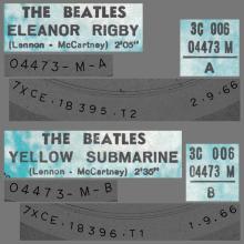 THE GREATEST STORY - ELEANOR RIGBY ⁄ YELLOW SUBMARINE - 3C 006-04473 - BLUE LABEL - B - pic 2