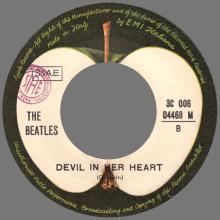 THE GREATEST STORY - FROM ME TO YOU ⁄ DEVIL IN HER HEART - 3C 006-04468 - APPLE - A - pic 5