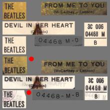 THE GREATEST STORY - FROM ME TO YOU ⁄ DEVIL IN HER HEART - 3C 006-04468 - APPLE - B - pic 4