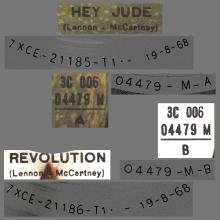 THE GREATEST STORY - HEY JUDE ⁄ REVOLUTION - 3C 006-04479 - APPLE - A - pic 1