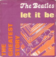 THE GREATEST STORY - LET IT BE ⁄ YOU KNOW MY NAME - 3C 006-04353 - APPLE - A 0 - pic 1