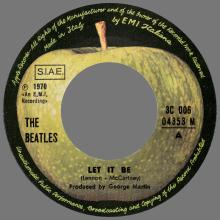 THE GREATEST STORY - LET IT BE ⁄ YOU KNOW MY NAME - 3C 006-04353 - APPLE - A 1 - pic 3