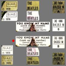 THE GREATEST STORY - LET IT BE ⁄ YOU KNOW MY NAME - 3C 006-04353 - APPLE - B - pic 1