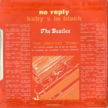 THE GREATEST STORY - NO REPLY ⁄ BABY'S IN BLACK - 3C 006-04462 - APPLE - A  - pic 6