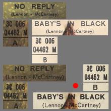 THE GREATEST STORY - NO REPLY ⁄ BABY'S IN BLACK - 3C 006-04462 - APPLE - B - pic 4