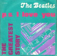 THE GREATEST STORY - P.S. I LOVE YOU ⁄ I WANT TO HOLD YOUR HAND - 3C 006-04453 - APPLE - A - pic 1