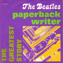 THE GREATEST STORY - PAPERBACK WRITER ⁄ RAIN - 3C 006-04472 - BLACK LABEL  - pic 1