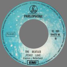 THE GREATEST STORY - PENNY LANE ⁄ STRAWBERRY FIELDS FOREVER - 3C 006-04475 - BLUE LABEL - B - pic 3