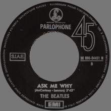 THE GREATEST STORY - PLEASE PLEASE ME ⁄ ASK ME WHY - 3C 006-04451 - BLACK LABEL - pic 1