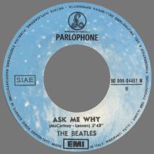 THE GREATEST STORY - PLEASE PLEASE ME ⁄ ASK ME WHY - 3C 006-04451 - BLUE LABEL - A - pic 4