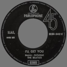 THE GREATEST STORY - SHE LOVES YOU ⁄ I'LL GET YOU - 3C 006-04452 - BLACK LABEL - A - pic 1