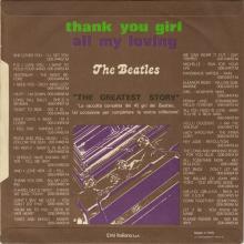 THE GREATEST STORY - THANK YOU GIRL ⁄ ALL MY LOVING - 3C 006-04465 - BLACK LABEL - A - pic 5