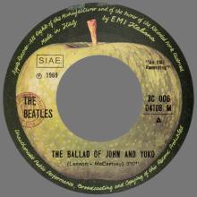 THE GREATEST STORY - THE BALLAD OF JOHN AND YOKO ⁄ OLD BROWN SHOE - 3C 006-04108 - APPLE - A  - pic 3