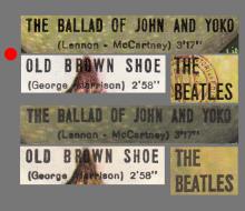 THE GREATEST STORY - THE BALLAD OF JOHN AND YOKO ⁄ OLD BROWN SHOE - 3C 006-04108 - APPLE - A  - pic 4