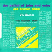 THE GREATEST STORY - THE BALLAD OF JOHN AND YOKO ⁄ OLD BROWN SHOE - 3C 006-04108 - APPLE - B - pic 6