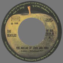 THE GREATEST STORY - THE BALLAD OF JOHN AND YOKO ⁄ OLD BROWN SHOE - 3C 006-04108 - APPLE - B - pic 3