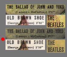 THE GREATEST STORY - THE BALLAD OF JOHN AND YOKO ⁄ OLD BROWN SHOE - 3C 006-04108 - APPLE - B - pic 1