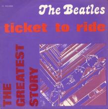 THE GREATEST STORY - TICKET TO RIDE ⁄ YES IT IS - 3C 006-04458 - APPLE - B - pic 1