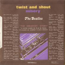 THE GREATEST STORY - TWIST AND SHOUT / MISERY - 3C 006-04469 - APPLE - A - pic 5