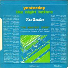 THE GREATEST STORY - YESTERDAY ⁄ THE NIGHT BEFORE - 3C 006-04454 - BLUE LABEL - B  - pic 5