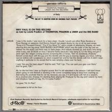 THORNTON , FRADKIN & UNGER AND THE BIG BAND - GOD BLESS CALIFORNIA - HOLLAND - ESP DISC - PE 22.860 - DU 24.902 - pic 2