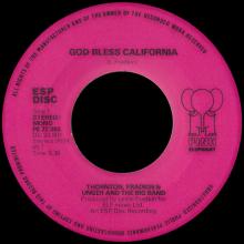 THORNTON , FRADKIN & UNGER AND THE BIG BAND - GOD BLESS CALIFORNIA - HOLLAND - ESP DISC - PE 22.860 - DU 24.902 - pic 5