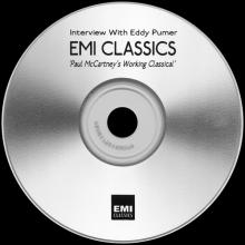 UK 1999 11 01 - PAUL McCARTNEY'S WORKING CLASSICAL - INTERVIEW WITH EDDY PUMER - EMI CLASSICS - pic 1