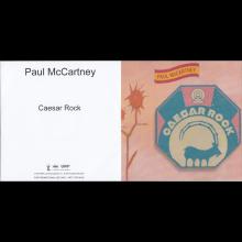 UK 2018 09 18 - PAUL McCARTNEY - CAESAR ROCK - UK - CDR PROMO - pic 1