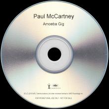 UK 2019 07 12 - PAUL McCARTNEY - AMOEBA GIG - PROMO CDR FULL CD - pic 1