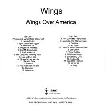 UK 2019 07 12 - WINGS - OVER AMERICA - PROMO 2 CDR - pic 1
