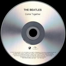 UK - 2019 09 27 THE BEATLES - COME TOGETHER - PROMO - APPLE UNIVERSAL CDR  - pic 1