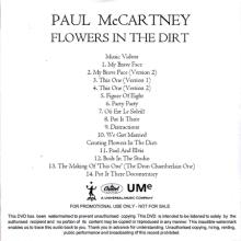 UK 2017 03 24 - PAUL McCARTNEY - FLOWERS IN THE DIRT - ARCHIVE COLLECTION - DELUXE EDITION - G - PAUL AND ELVIS COSTELLO - PROMO - pic 1