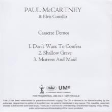 UK 2017 03 24 - PAUL McCARTNEY - FLOWERS IN THE DIRT - ARCHIVE COLLECTION - DELUXE EDITION - G - PAUL AND ELVIS COSTELLO - PROMO - pic 2