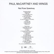 UK 2018 12 07 - RED ROSE SPEEDWAY - PAUL MCCARTNEY AND WINGS - ARCHIVE COLLECTION - MPL - CAPITOL - UNIVERSAL PROMO 2 CDR - pic 2