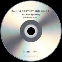 UK 2018 12 07 - RED ROSE SPEEDWAY - PAUL MCCARTNEY AND WINGS - ARCHIVE COLLECTION - MPL - CAPITOL - UNIVERSAL PROMO 2 CDR - pic 3